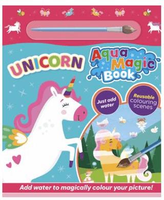 Unicorns Aqua Magic Book | Alligator Books (Ciltsiz)  - Resim 1