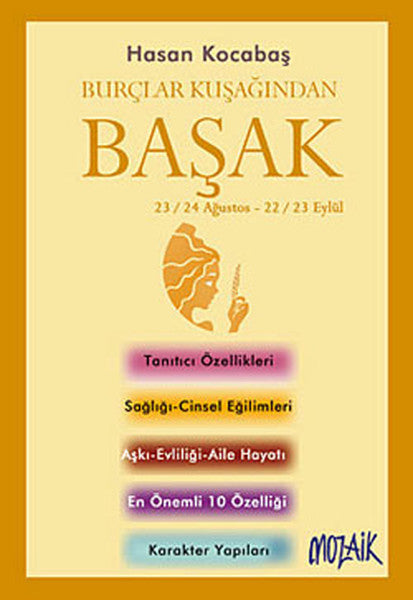Burçlar Kuşağından - Başak - Hasan Kocabaş kitap kapağı