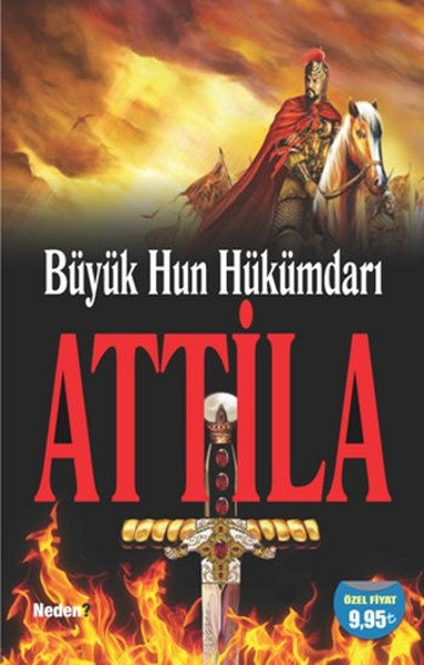 Büyük Hun Hükümdarı Attila - Muharrem Eryılmaz kitap kapağı