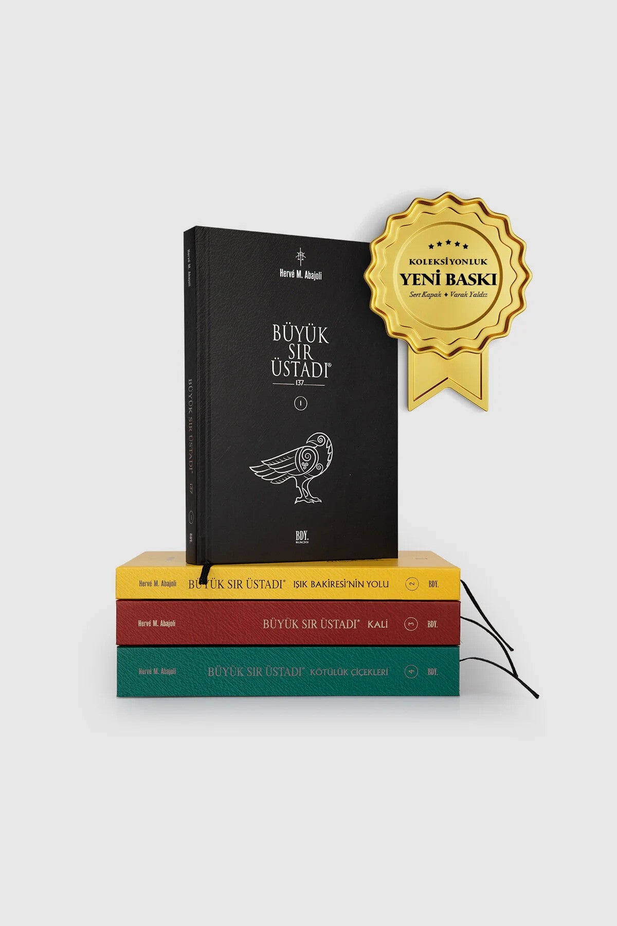 Büyük Sır Üstadı serisi 4 kitaplık set (Ciltli Sert Kapak) kitap kapağı