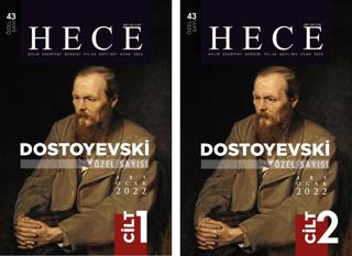 Hece Aylık Edebiyat Dergisi Dostoyevski Özel Sayısı: 43 Yıl: 26 Sayı: 301 Ocak 2022 (2 Cilt) | Hece Dergisi (Ciltsiz)  - Resim 1