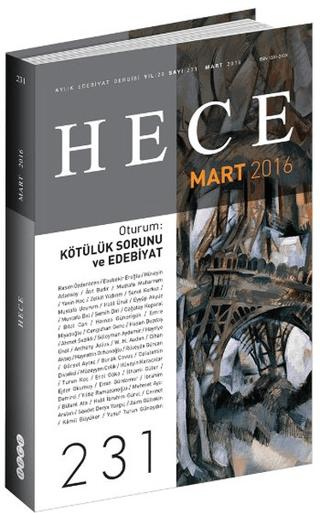 Hece Aylık Edebiyat Dergisi Sayı: 231 - Mart 2016 | Hece Dergisi (Ciltsiz)  - Resim 1