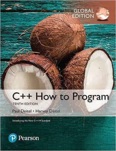 C++ How To Program 10E - Pearson kitap kapağı