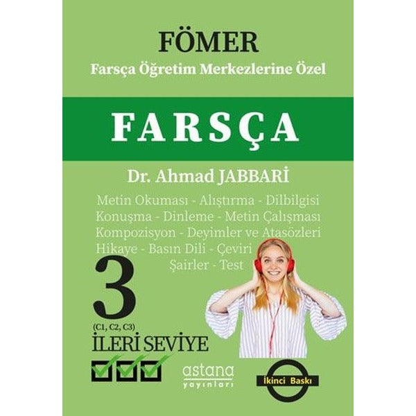 Fömer Farsça 3 - İleri Seviye | Astana Yayınları (İnce Kapak)