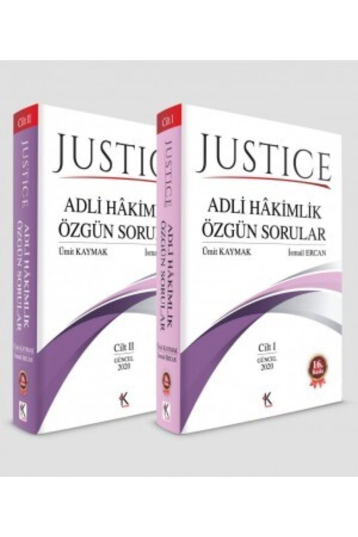 Justice Adli Hakimlik Özgün Sorular (2 Cilt Takım) | Kuram Kitap (Ciltsiz)