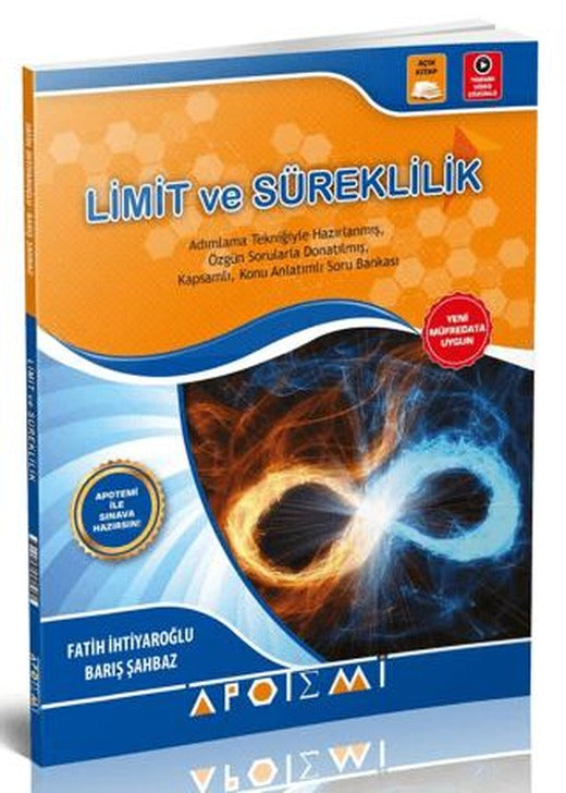 YKS AYT Matematik Limit ve Süreklilik Konu Anlatımlı Soru Bankası | Apotemi Yayınları (Ciltsiz)
