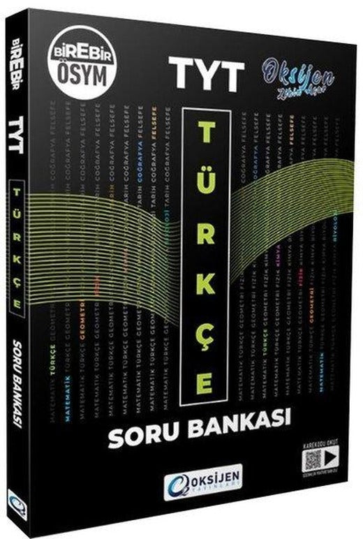 TYT Türkçe Soru Bankası | Oksijen Yayınları - Eğitim (İnce Kapak)