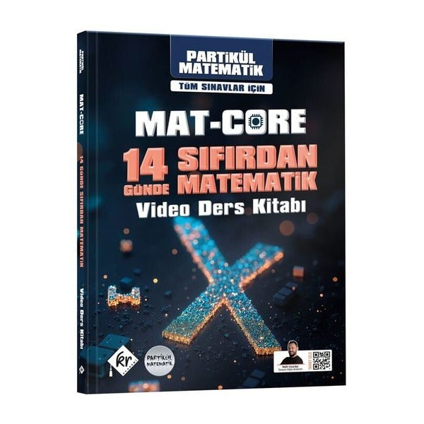 Partikül Matematik Mat-Core 14 Günde Sıfırdan Matematik Video Ders Kitabı | KR Akademi (İnce Kapak)