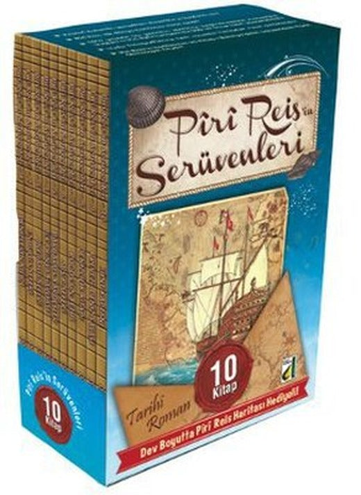 Piri Reis'in Serüvenleri (10 Kitap Takım) | Damla Yayınevi