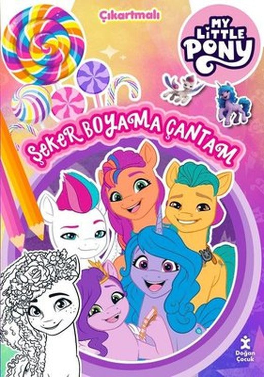 My Little Pony - Şeker Boyama Çantam - Çıkartmalı | Doğan Çocuk