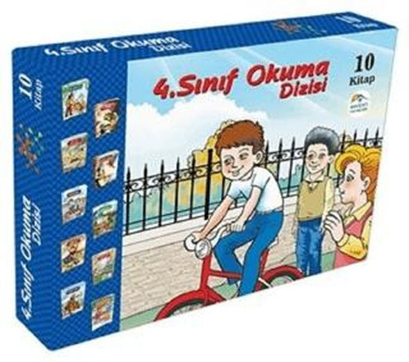 4. Sınıflar İçin Okuma Dizisi (10 Kitap Takım) | Maviçatı Yayınları (Ciltsiz)