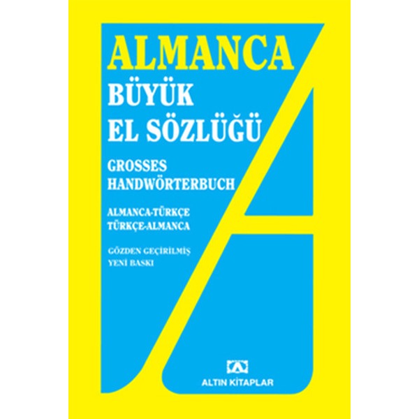 Almanca Büyük El Sözlüğü | Altın Kitaplar