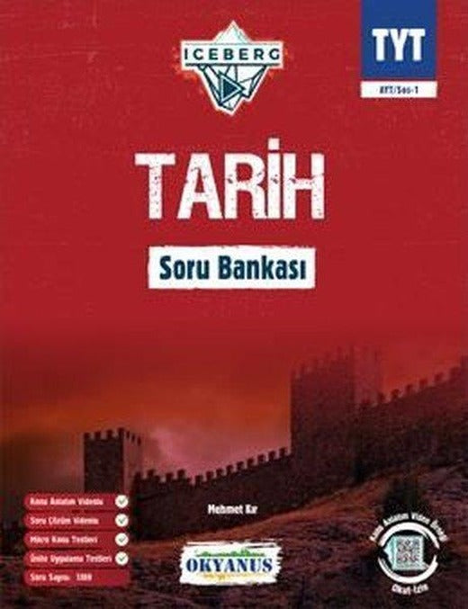 TYT Iceberg Tarih Soru Bankası | Okyanus Eğitim (İnce Kapak)