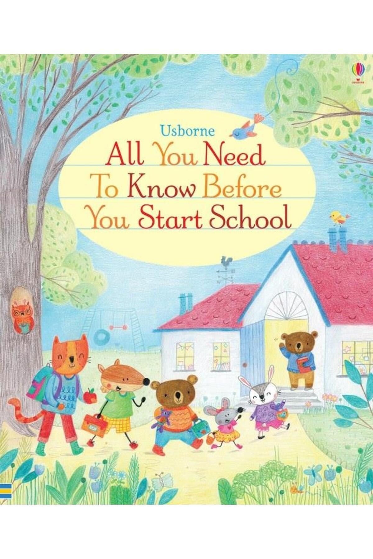 All You Need to Know Before You Start School: 1 | Usborne (Ciltsiz)