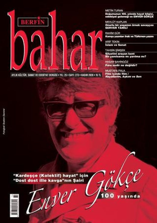 Berfin Bahar Aylık Kültür Sanat ve Edebiyat Dergisi Sayı: 273 Kasım 2020 | Berfin Bahar Dergisi (Ciltsiz)