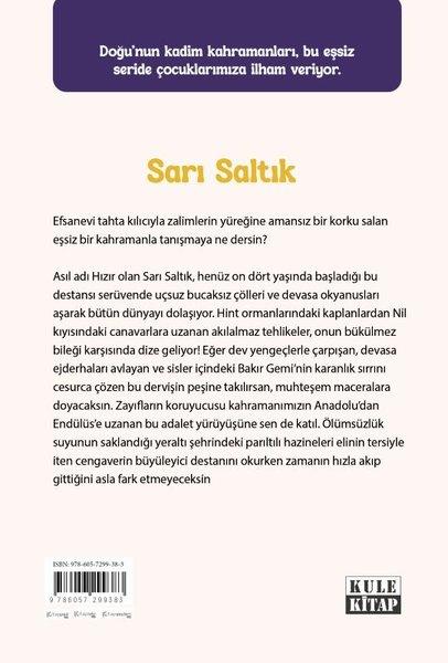 Sarı Saltık - Çocuklar İçin Doğu Klasikleri Serisi - 1 | Kule Kitap (İnce Kapak)  - Resim 2