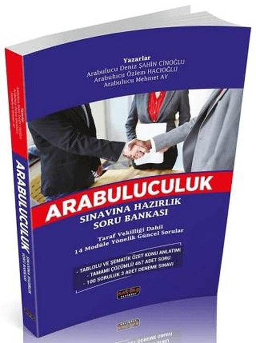 Arabuluculuk Sınavına Hazırlık Soru Bankası | Savaş Yayınevi (Ciltsiz)