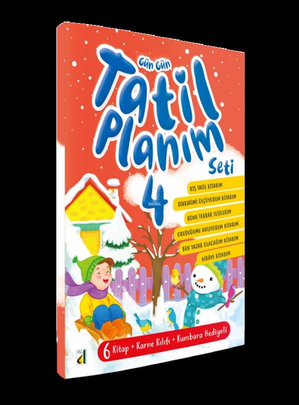 4. Sınıf Gün Gün Tatil Planım Seti