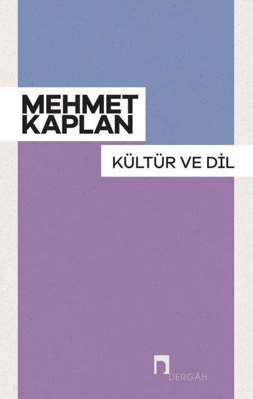 Kültür ve Dil | Dergah Yayınları (İnce Kapak)