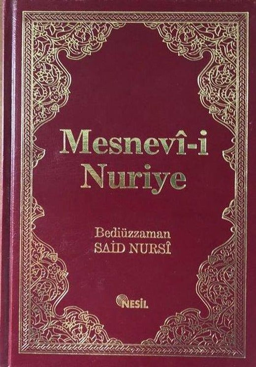 Mesnevi-i Nuriye Büyük Boy - Tek Renk | Nesil Yayınları (Ciltli)