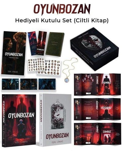 Oyunbozan - 7 Tutsak 1 Ölü Serisi #4 Hediyeli Kutulu Set | Onyx Yayınları (Ciltli)
