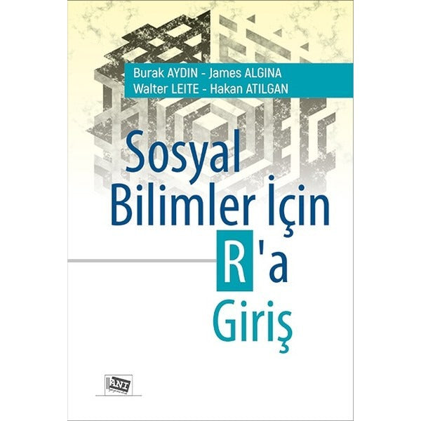 Sosyal Bilimler İçin R'a Giriş | Anı Yayıncılık (Ciltsiz)