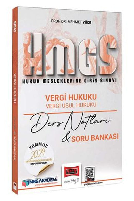 2025 Hukuk Mesleklerine Giriş Sınavı Vergi Hukuku - Vergi Usul Hukuku Ders Notları ve Soru Bankası | Yargı Yayınevi (Ciltsiz)