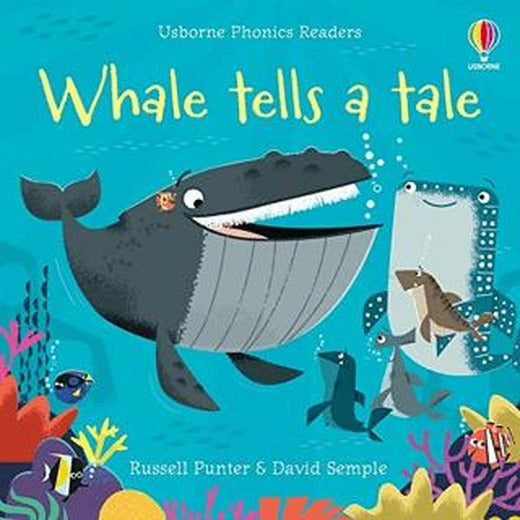 Whale Tells A Tale - Phonics Readers | Usborne (Ciltsiz)