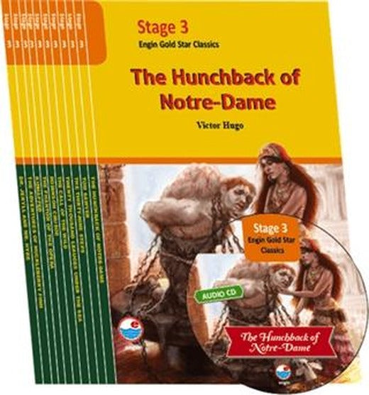 İngilizce Stage 3 Seti (14 Kitap, CD'li) | Engin Yayınevi (Ciltsiz)