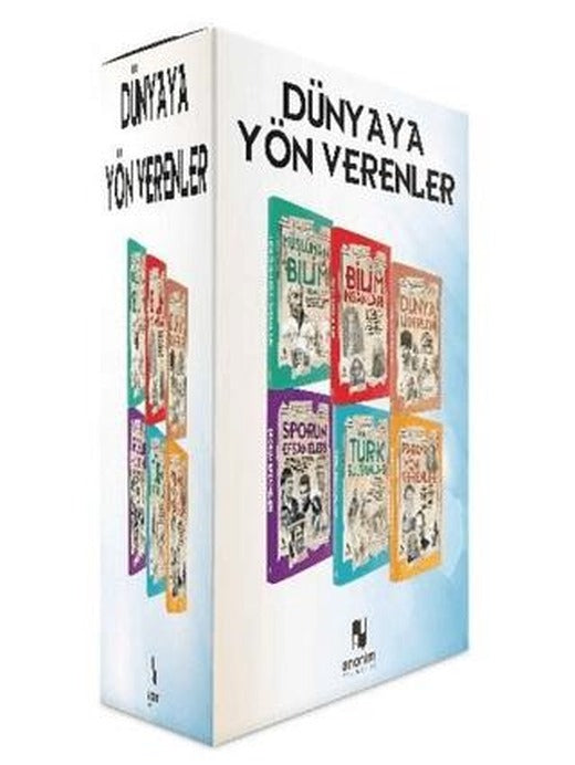 Dünyaya Yön Verenler Seti - 6 Kitap Takım Kitap | Anonim Yayıncılık (Ciltsiz)