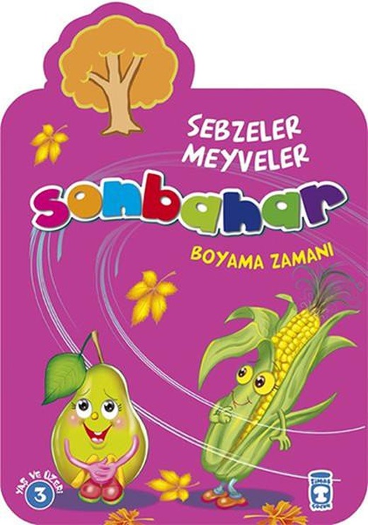 Sonbahar - Boyama Zamanı | Timaş Çocuk (İnce Kapak)