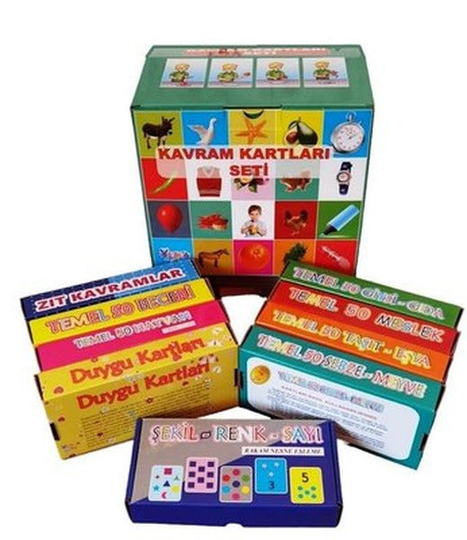 Kavram Kartları Seti | Yuka Kids