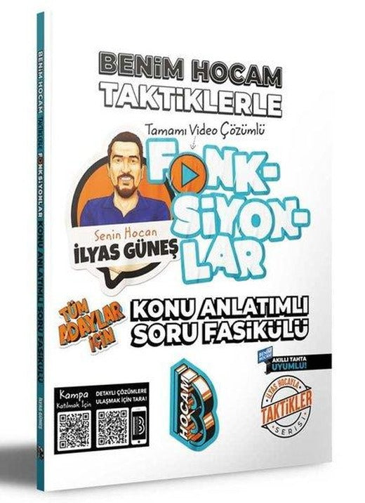 2022 Tüm Adaylar İçin Taktiklerle Fonksiyonlar Konu Anlatımlı Soru Fasikülü | Benim Hocam Yayınları (İnce Kapak)