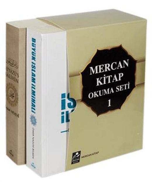 Mercan Okuma Seti 1- İslam İlmihali ve Riyazüs-salihin | Mercan Kitap (Ciltsiz)