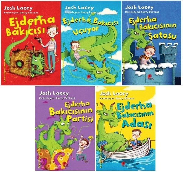 Ejderha Bakıcısı Seti - 5 Kitap Takım | Peta