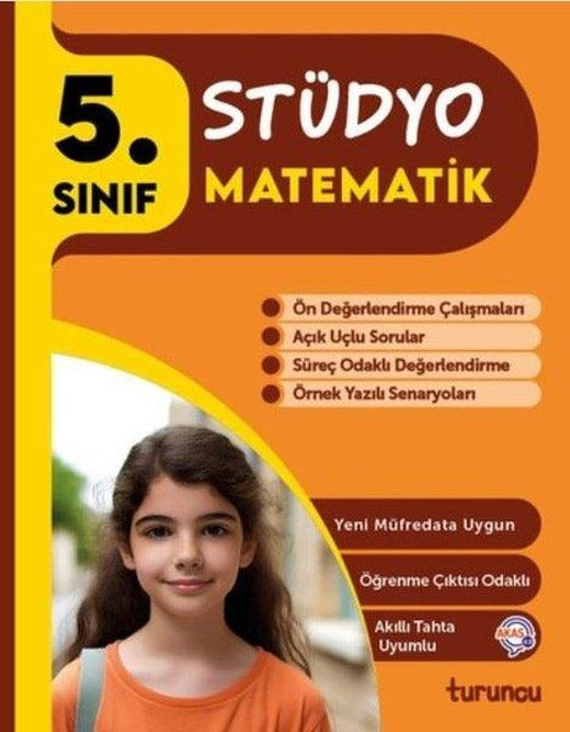 5. Sınıf Matematik Stüdyo Turuncu | Turuncu Yayınları (İnce Kapak)