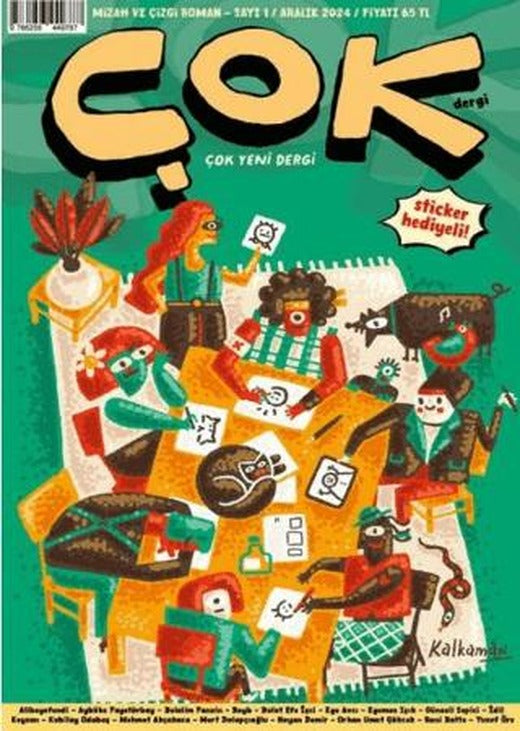 Çok Dergi Sayı 1 | Komikşeyler Yayıncılık (Ciltsiz)