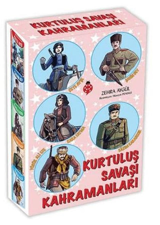 Kurtuluş Savaşı Kahramanları Seti (5 Kitap Takım) | Uğurböceği Yayınları (Ciltsiz)
