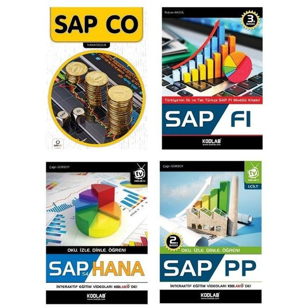 SAP Programlama Seti - 4 Kitap Takım | Kodlab (İnce Kapak)