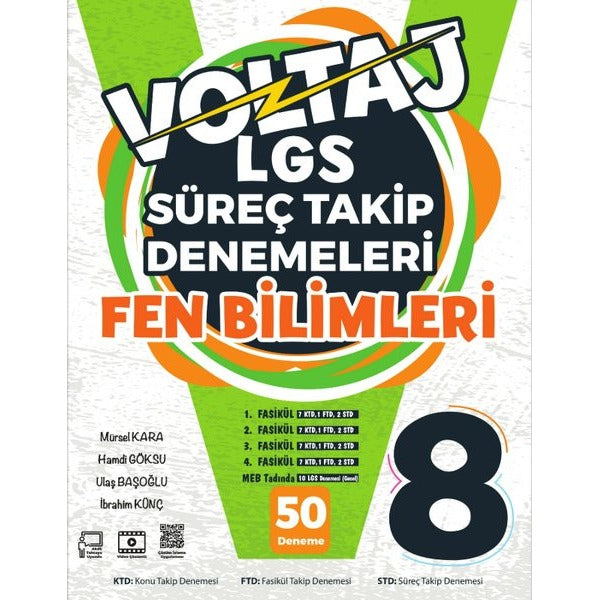 8.Sınıf Fen Bilimleri Voltaj LGS Süreç Takip Denemeleri