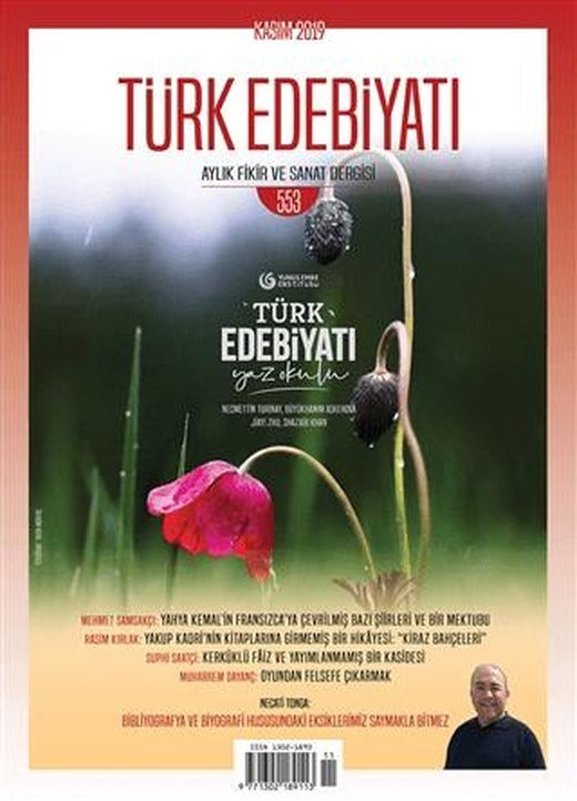 Türk Edebiyatı Dergisi Sayı: 553 Kasım 2019 | Türk Edebiyatı Dergisi (Ciltsiz)