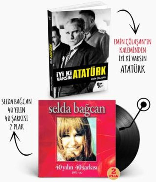 Plaklı Kitaplar - İyi ki Varsın Atatürk | Halk Kitabevi (Ciltsiz)