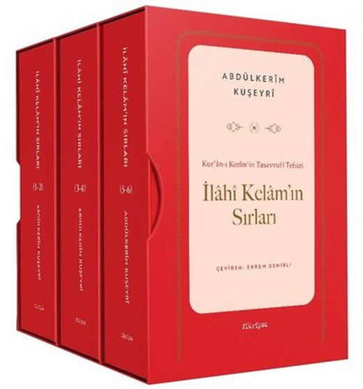 Kur'an-ı Kerim'in Tasavvufi Tefsiri - İlahi Kelam'ın Sırları Seti - 3 Kitap Takım | Fikriyat (İnce Kapak)