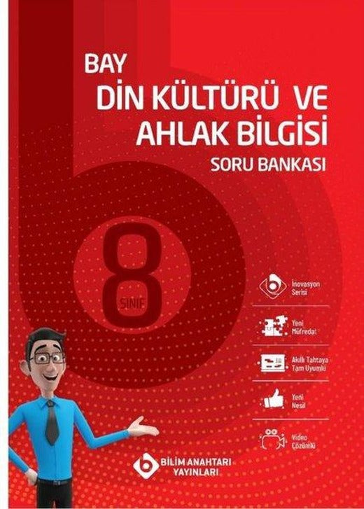 Bay LGS Din Kültürü Ve Ahlak Bilgisi Soru Bankası | Bilim Anahtarı Yayınları (İnce Kapak)