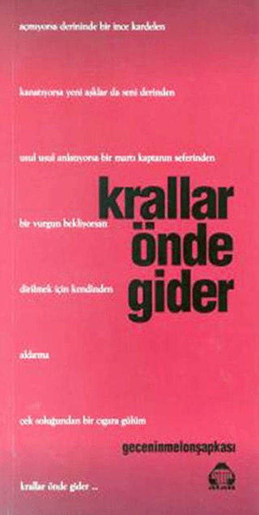 Krallar Önde Gider | Alan Yayıncılık (Ciltsiz)