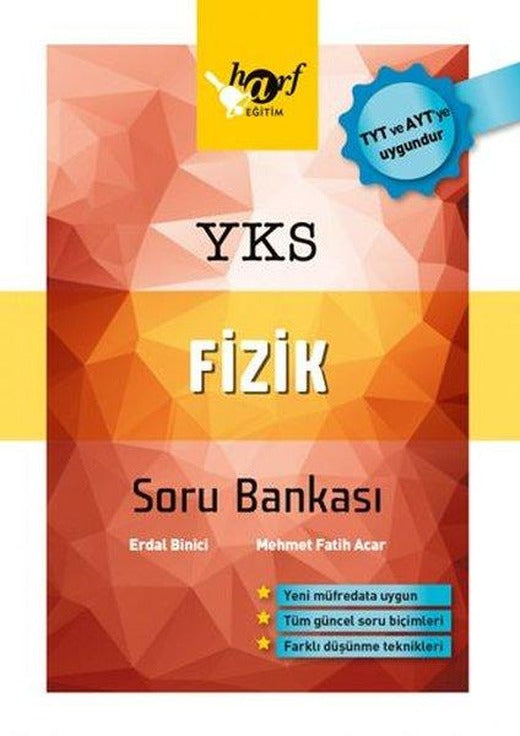 YKS Fizik Soru Bankası | Harf Eğitim Yayıncılık (İnce Kapak)