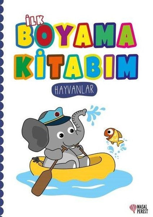 İlk Boyama Kitabım - Hayvanlar | Masalperest (İnce Kapak)