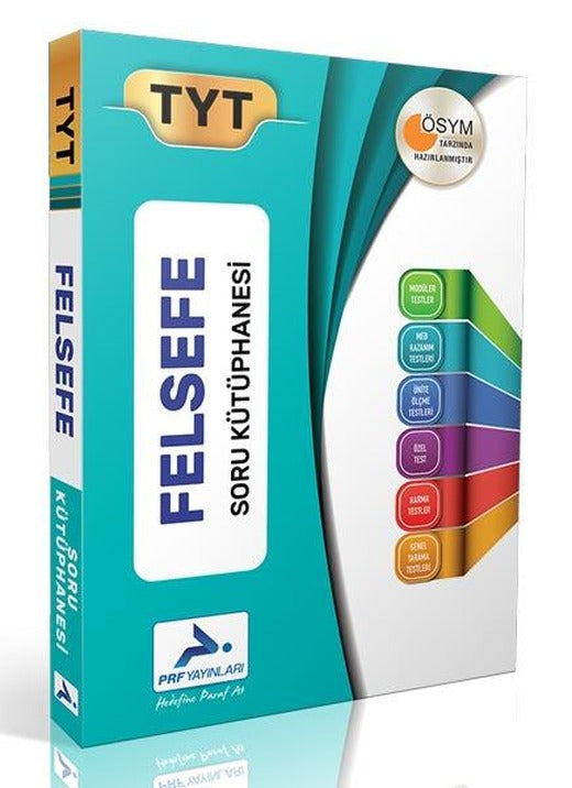 TYT Felsefe Soru Kütüphanesi PRF Yayınları