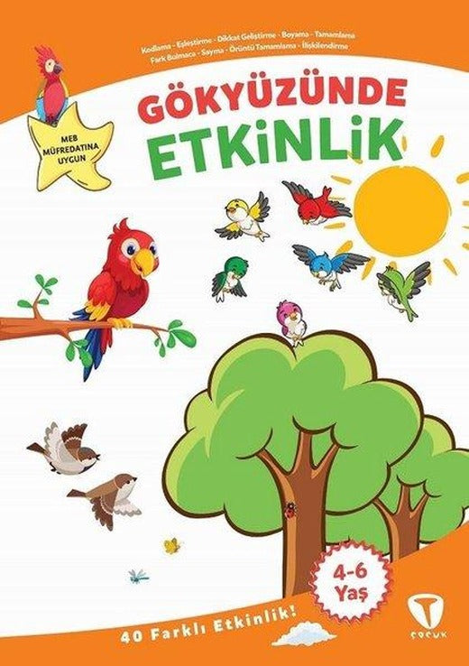 Gökyüzünde Etkinlik | Turkuvaz Çocuk (İnce Kapak)