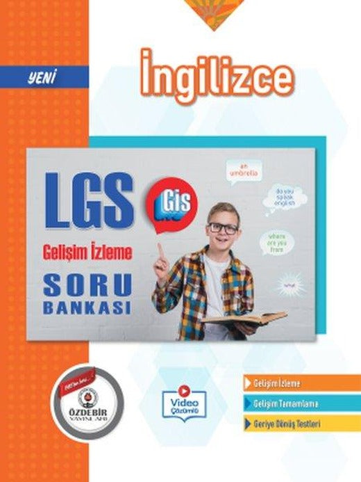 8. Sınıf İngilizce LGS Gelişim İzleme Soru Bankası | Özdebir Yayınları (İnce Kapak)